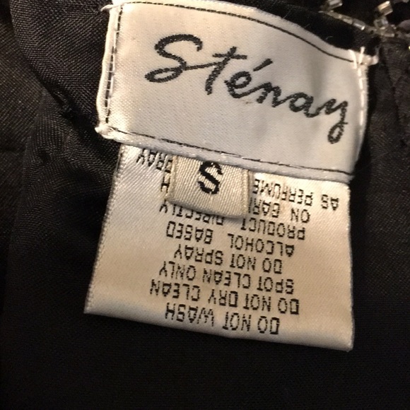 Stenay vintage beaded black blouse - Picture 6 of 8